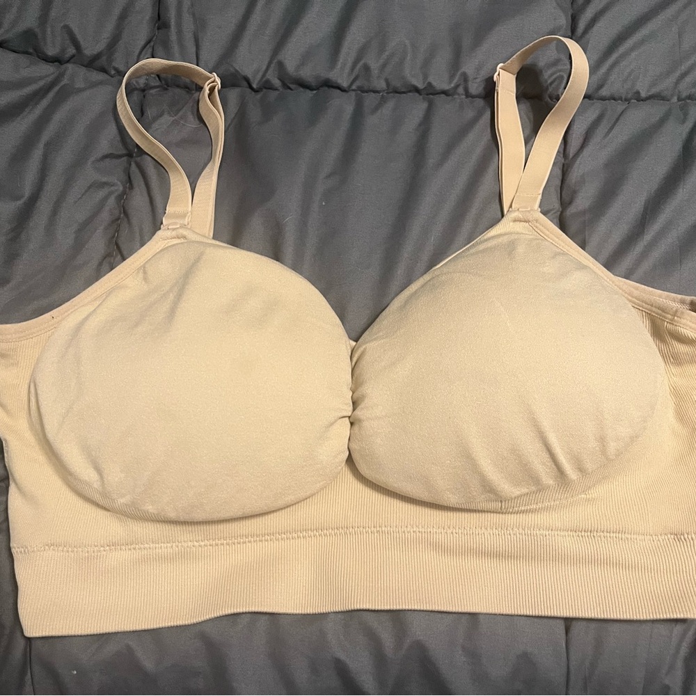Kindred Bravely Nude Stretch Padded Nursing Bra